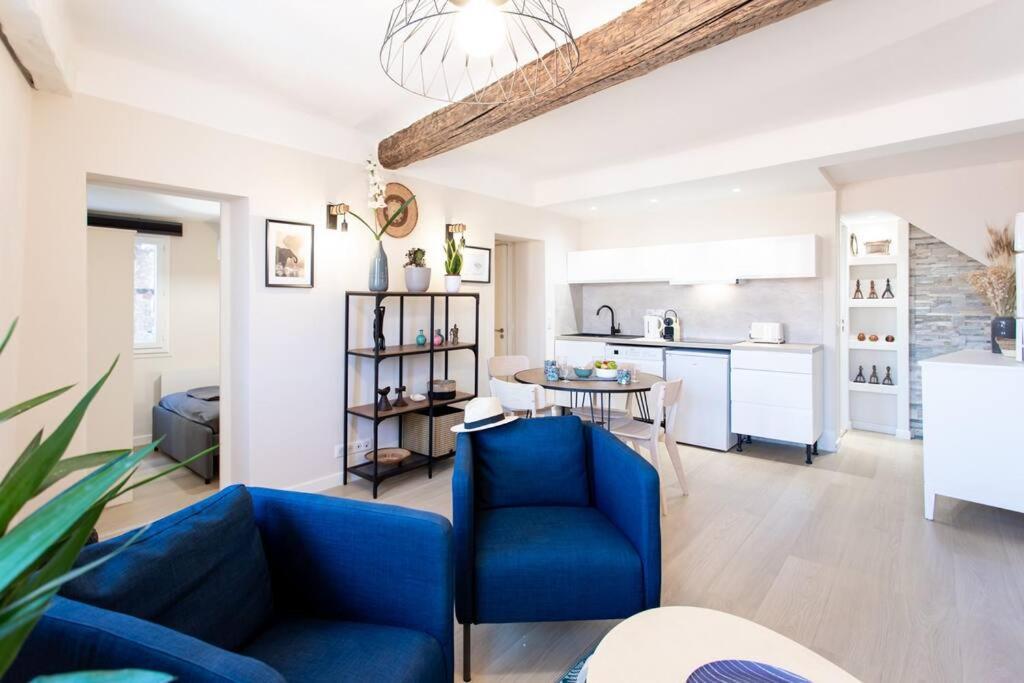 Appartement L16 Malonat Vieux 1 Min Mer/ 2 Chbres & Ac Nice